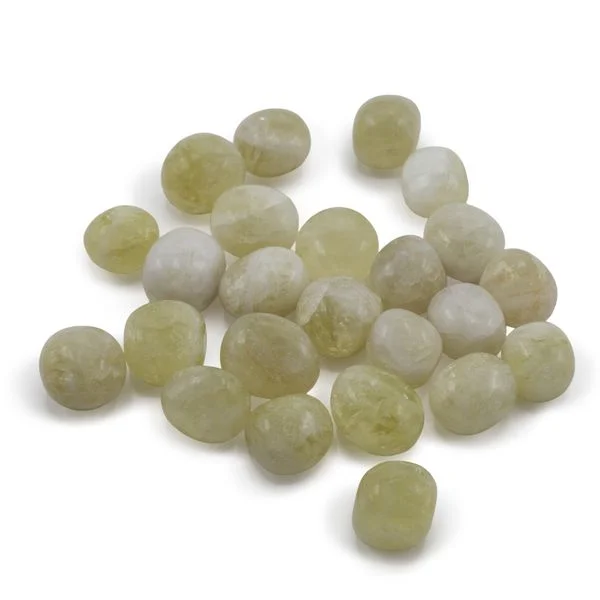 L Tumble Stone - Citrine - Brazil. Example stone only, not the complete kit. Your selection may differ.